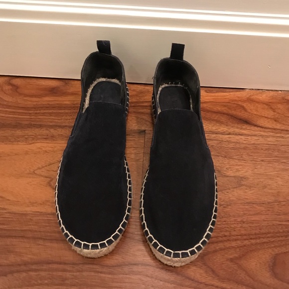 Vince Shoes - Vince Robin Suede Flat Espadrilles